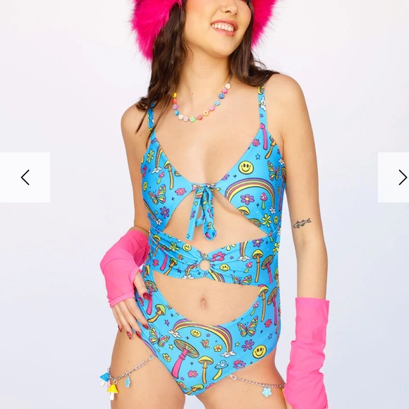 Iheartrave mushroom’s swimsuit - Picture 3 of 5